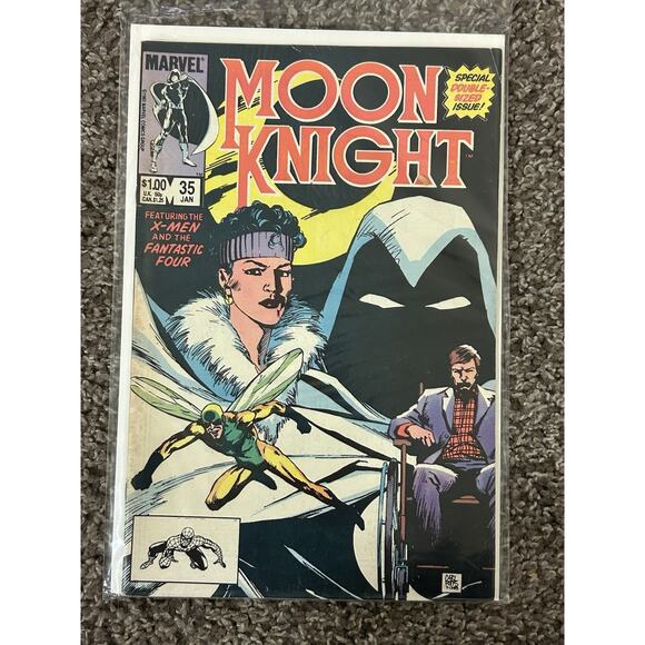 Moon Knight 1st Series #26, 28, 30, 31, 32, 35 (1983 Marvel) Lot of 6 - 2 KEYS - Picture 7 of 7